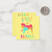 ラブ最高のル・プグ・ママ ノートカード (正面/裏面インサイチュ)