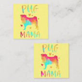 ラブ最高のル・プグ・ママ ノートカード (正面/裏面)