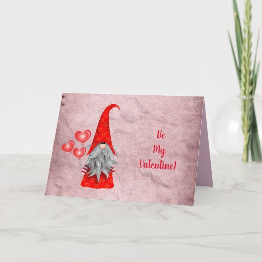 ラブ格言とハートバルーンカード カード (正面)