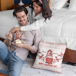 ラブ格言ハッピーバレンタインデー クッション