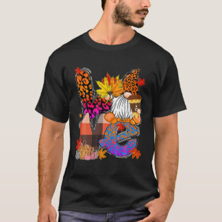 ラブ格言ハッピー秋イーオールオータム秋感謝祭 Tシャツ