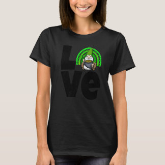 ラブ格言レインボーウーマンSt patricksラブ Tシャツ