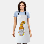 ラブ格言 エプロン (着用した状態)