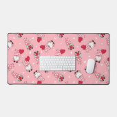 ラブ格言 デスクマット (キーボード&マウス)