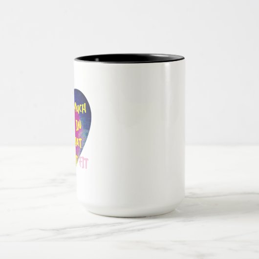 ラブ気のあるそぶりをした引用文パーフェクトバレンタインズコーヒー マグカップ (中央)