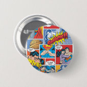 ラブ漫画スライド – 色 缶バッジ (正面&裏面)