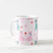 ラブ猫ちゃん コーヒーマグカップ (正面左)