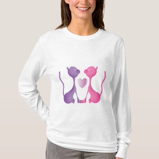 ラブ猫ちゃん Tシャツ (正面)