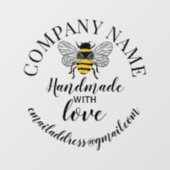 ラブ社名ビークラシック  ウィンドウサイン (シート)