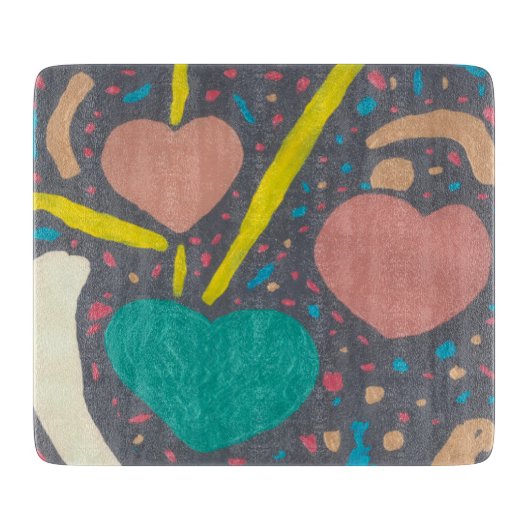 ラブ祝カットボード カッティングボード (正面)