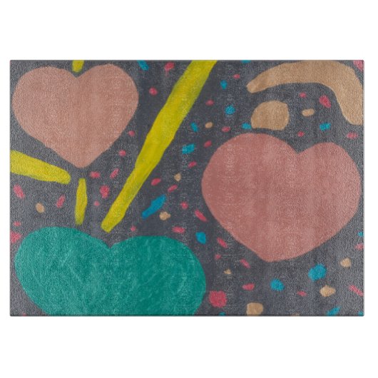 ラブ祝カットボード カッティングボード (正面)