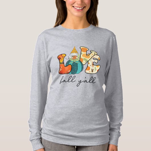 ラブ秋オール Tシャツ (正面)