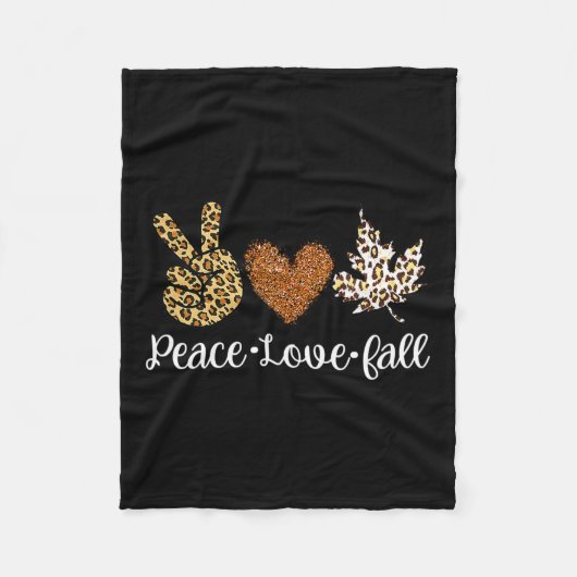 ラブ秋秋の服ファッションのための女性 フリースブランケット (正面)