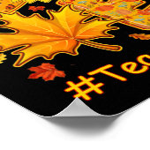 ラブ秋秋ひまわり先生ライフ先生テ ポスター (角)