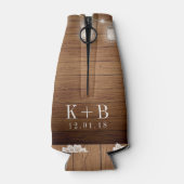 ラブ笑いバーンウッドメイソンジャー結婚式の引き出物 ボトルクーラー (裏面)