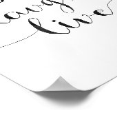 ラブ笑いライブ ポスター (角)