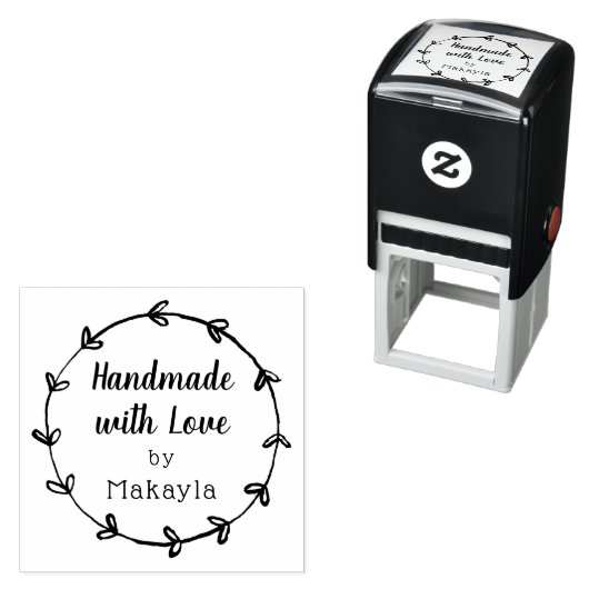 ラブ素朴ビジネスで手作りパーソナライズされたした セルフインキングスタンプ (インサイチュ)