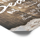 ラブ素朴ロープサイドではなくシートを選結婚ぶ ポスター (角)