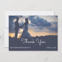 ラブ結婚リーの写真 サンキューカード