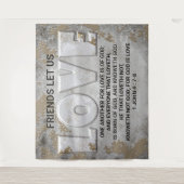 ラブ聖なる書物、 経典 タペストリー (正面)