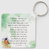 ラブ自然感動的の木キルマー キーホルダー (裏面)