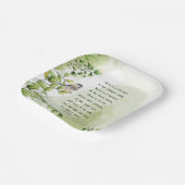 ラブ自然感動的引用文ロードバイロン ペーパープレート (傾斜あり)