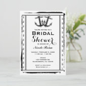 ラブ航海のいかりブライダルシャワー招待状 招待状 (スタンド正面)