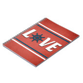 ラブ航海のデザイン ノートブック (左側)