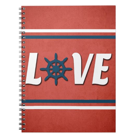 ラブ航海のデザイン ノートブック (正面)