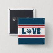 ラブ航海のデザイン 缶バッジ (正面&裏面)