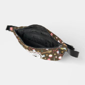 ラブ裁縫アクセサリーブラウン ファニーパック (見開き)