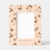 ラブ裁縫エッチングフレーム レーザー彫刻フレーム (正面)