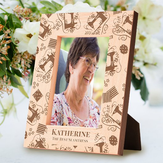 ラブ裁縫エッチングフレーム レーザー彫刻フレーム