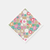 ラブ裁縫ボタングレーナプキンス スタンダードカクテルナプキン (角)