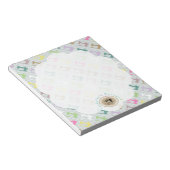 ラブ裁縫マシングレー ノートパッド (アングル)