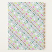 ラブ裁縫マシンパステルピンク プランナー手帳 (裏面)