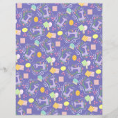 ラブ裁縫マシンパープル (裏面)