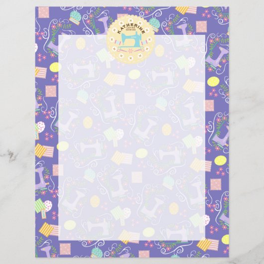 ラブ裁縫マシンパープル (正面)