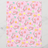 ラブ裁縫マシンピンク (裏面)