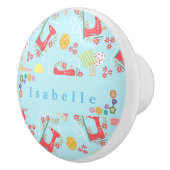 ラブ裁縫マシンブルー セラミックノブ (右)