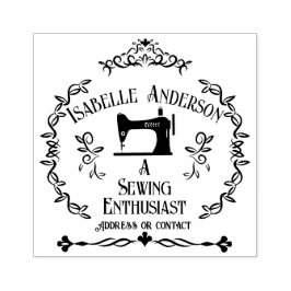 ラブ裁縫ヴィンテージ ラバースタンプ