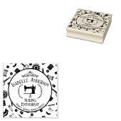 ラブ裁縫ヴィンテージ ラバースタンプ (押印)