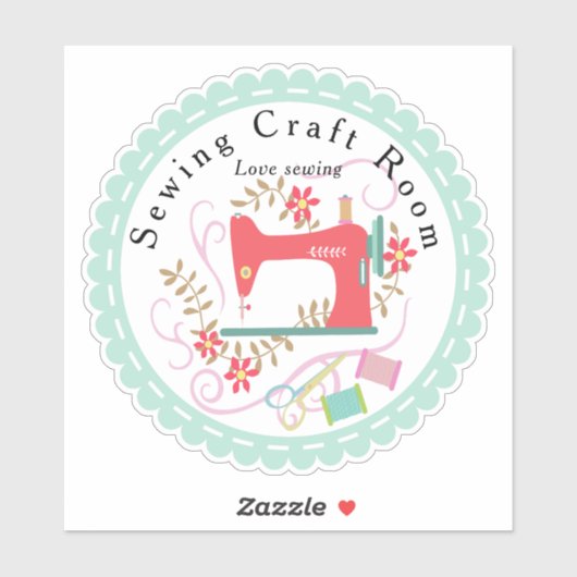 ラブ裁縫 シール (シート)