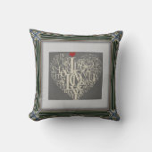 ラブ装飾用クッション クッション (正面)