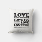 ラブ装飾用クッション クッション (正面)