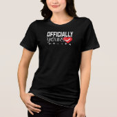 ラブ認証 ハート チェックマーク トライブレンドTシャツ (正面)