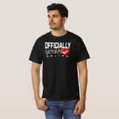 ラブ認証 ハート チェックマーク Tシャツ (正面フル)