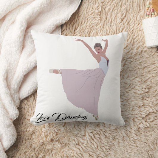 ラブ踊り クッション (ブランケット)