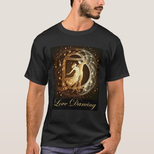 ラブ踊り Tシャツ (正面)