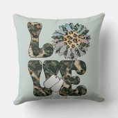 ラブ軍隊ひまわり クッション (裏面)